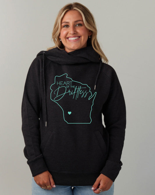 Driftless [Women's Cowlneck Sweatshirt]