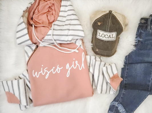 Wisco Girl [Double Hooded Sweatshirt]