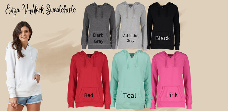 WI <Made in Wisconsin> [Women's V Neck Sweatshirt]