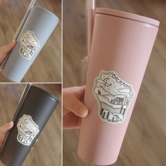 24 oz Tapered Tumbler